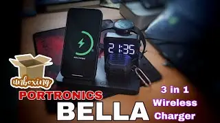 3 in 1 Wireless Charger Portronics Bella - Unboxing