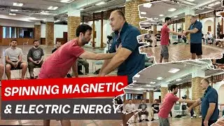 Spinning magnetic and electric energy | Elastic force chi kung instructors workshop 2024
