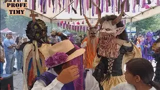 Danza de Pluma “Los Misioneros de Ana” Recibe a “La Guadalupana” del Ejido Albia Torreón, Coah.