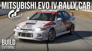 Gran Turismo 7 | Mitsubishi Lancer Evo IV Rally Car Build Tutorial | Special Projects