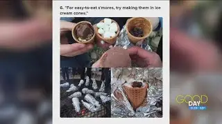 Amanda's Home Hack: S'mores in a cone | Good Day on WTOL 11