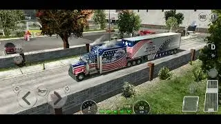 Truck Simulator Drive USA EVO. Part 1. Gameplay iO;Android Games.