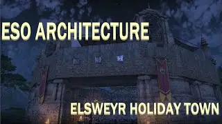 Elsweyr Vacation Town at Night | ESO Housing
