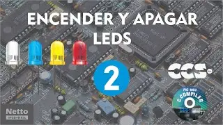 ENCENDER LED | CONFIGURAR PIC 16F877A | PIC C COMPILER CCS