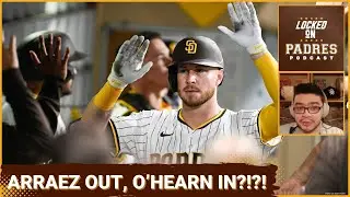 Padres Lineup ERUPTS as O'Hearn and Sheets DOMINATE | Will Shildt Finally BENCH Arr&aacute;ez?
