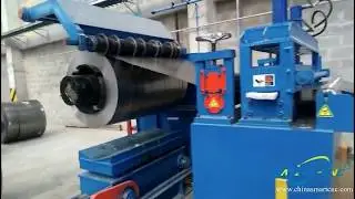 Slitting Machine for Coil, Cut to length line , Re-coiler Machine for steel, steel slitter machine