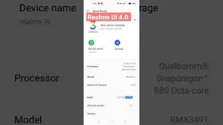 Realme  9i new version 4.0🆕 Android 13 || beta version #shortsviral #shorts