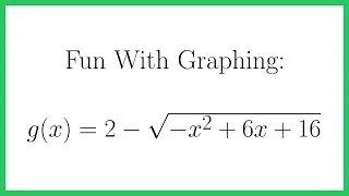 A Fun Function to Graph (Semi-Circle)