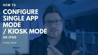 Как настроить режим одного приложения (режим киоска) на iPad #телездравоохранение
