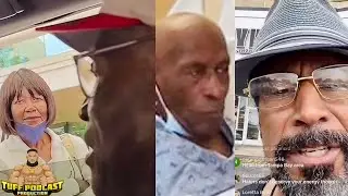 DISTURBING | John Amos checks himself out of the hospital | If I D!&pound; &hellip;I D!&pound; | Woman begs him to stay