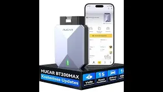MUCAR BT200 MAX OBD2 Test | Auto Diagnose direkt mit dem Handy