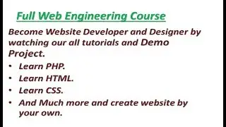 Lecture 1 | Basics of Php urdu | hindi |  introduction to web designing through php