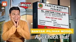 Unboxing & Review Neon Box Kotak 2 Sisi  | Plang Toko / Papan Nama | Praktek Mandiri Perawat