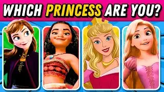 WHICH DISNEY PRINCESS ARE YOU? 🏰👸👑 | Disney Princess Personality Test | Disney Quiz