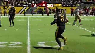 Kenny Pickett can throw dots and can run the ball&hellip;.!!!!!🤯🏆💪🏻/Madden 22 OnlineH2H