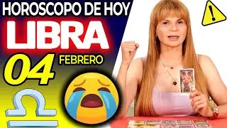 LIBRA ♎😖PREPARATE PARA LLORAR CON ESTO😭 Hor&oacute;scopo De Hoy 4 De Febrero 2026 | Mhoni Vidente