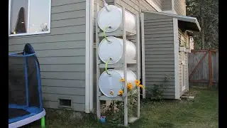 DIY Rain Barrels off Amazon