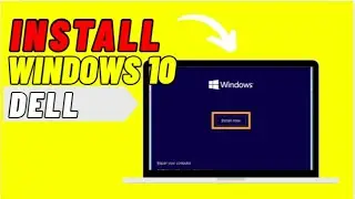 INSTALL WINDOWS 10 DELL PAKE FLASHDISK, SIMPEL BANGET, BRO! 🚀