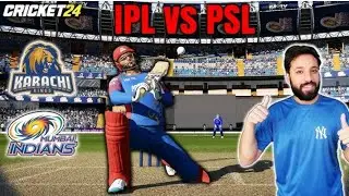 Mumbai India Vs Karachi Pakistan IPL Cricket Match Battle