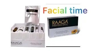 Raaga professional platinum kit #how to do #facial time #skincare