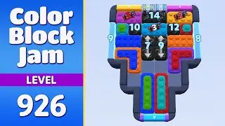 Color Block Jam Level 926 (927) | Every Puzzle Solved! 🎯