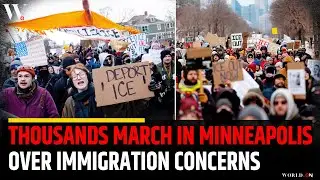 Thousands March in Minneapolis Over Immigration Enforcement