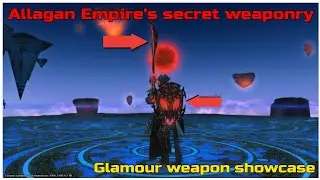 FFXIV High Allagan weapon glamour showcase