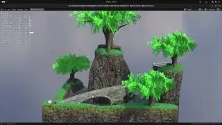 UPBGE 0.51- Alpha : Map 100x100 ,Test