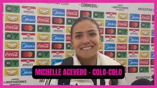 LIBERTADORES FEMENINA 2025 | MICHELLE ACEVEDO, COLO-COLO