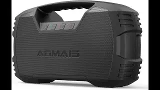 AOMAIS GO Bluetooth Speakers, 40H Playtime Outdoor Portable Speaker, 40W Stereo Sound Rich Bass