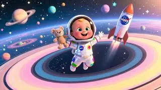 Baby Astronaut Flies With NASA | Fun Nursery Rhyme Song for Kids