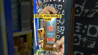 ROYAL STAG DOUBLE DARK GOA #scotchtape #whisky #viralvideo #drink #goa ￼#royalstag #cheap ￼