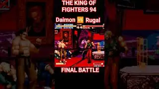 The King Of Fighters 94 Daimon VS Rugal FINAL BATTLE #retrogaming #nostalgia #neogeo