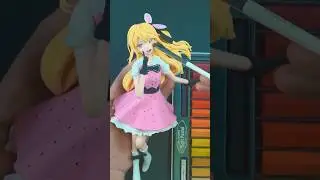 Hoshino Ruby 💖 Oshi no Ko - Making Anime Clay Art Doll Figure