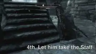 Skyrim - How to Get the Unobtainable Dragon Priest Staff (Easy - For lower levels)