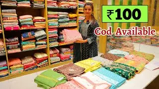 Pakistani Wholesale Fancy Dress Materials Rs.100 - COD Option - Direct Factory Outlet Surat