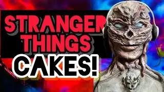 I made a cake for each season of Stranger Things!