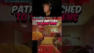 Path Switched to Slow Sens