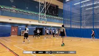 M LEAGUE 平日聯賽 季後賽 突破fun波 (白) VS  逸夫名人堂 (黑) 第三節