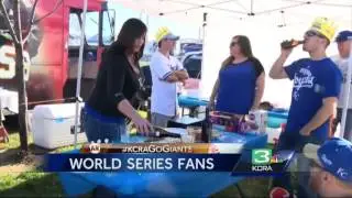 Del Rodgers tracks down Giants fans in KC