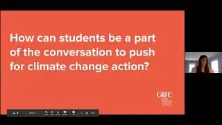 Climate Change Education: An Integrated Curriculum