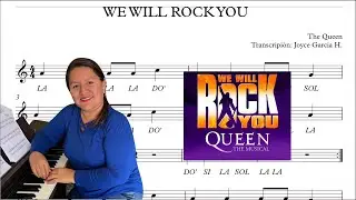 🎸🎵✅We will Rock You - Partitura fácil