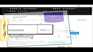How to setup UPHOLD WALLET Account and Used it for BRAVE Rewards