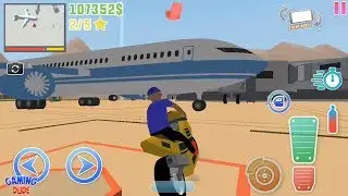 Dude Theft Wars: Open World Sandbox Update - NEW AIRPORT AREA | Android Gameplay FHD