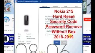 Nokia 215  RM 1110 Security Code Unlock | Without Box