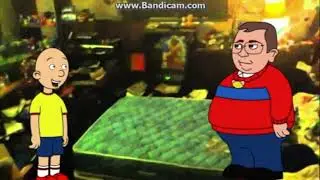 Caillou goes back in time to help Chris Chan and gets grounded