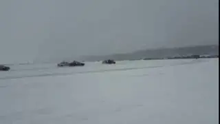 Ice Racing on Lake Michigan