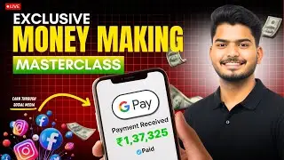 EXCLUSIVE LIVE 🔴 MONEY MAKING MASTER CLASS | EXACT STRATEGIES | LACHHMAN KUMAR