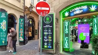 The Strange City of PRAGUE | Art, Music, Graffiti & Weed