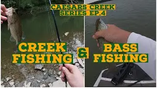 Creek Fishing Below the Caesars Creek Dam/Caesars Creek Ep.4